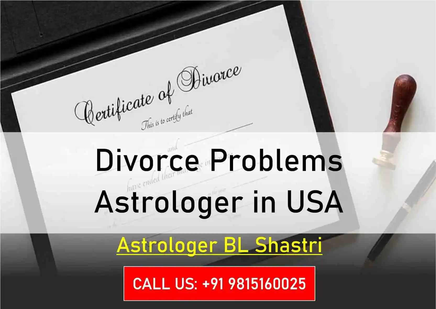 Divorce Problems Astrologer In USA